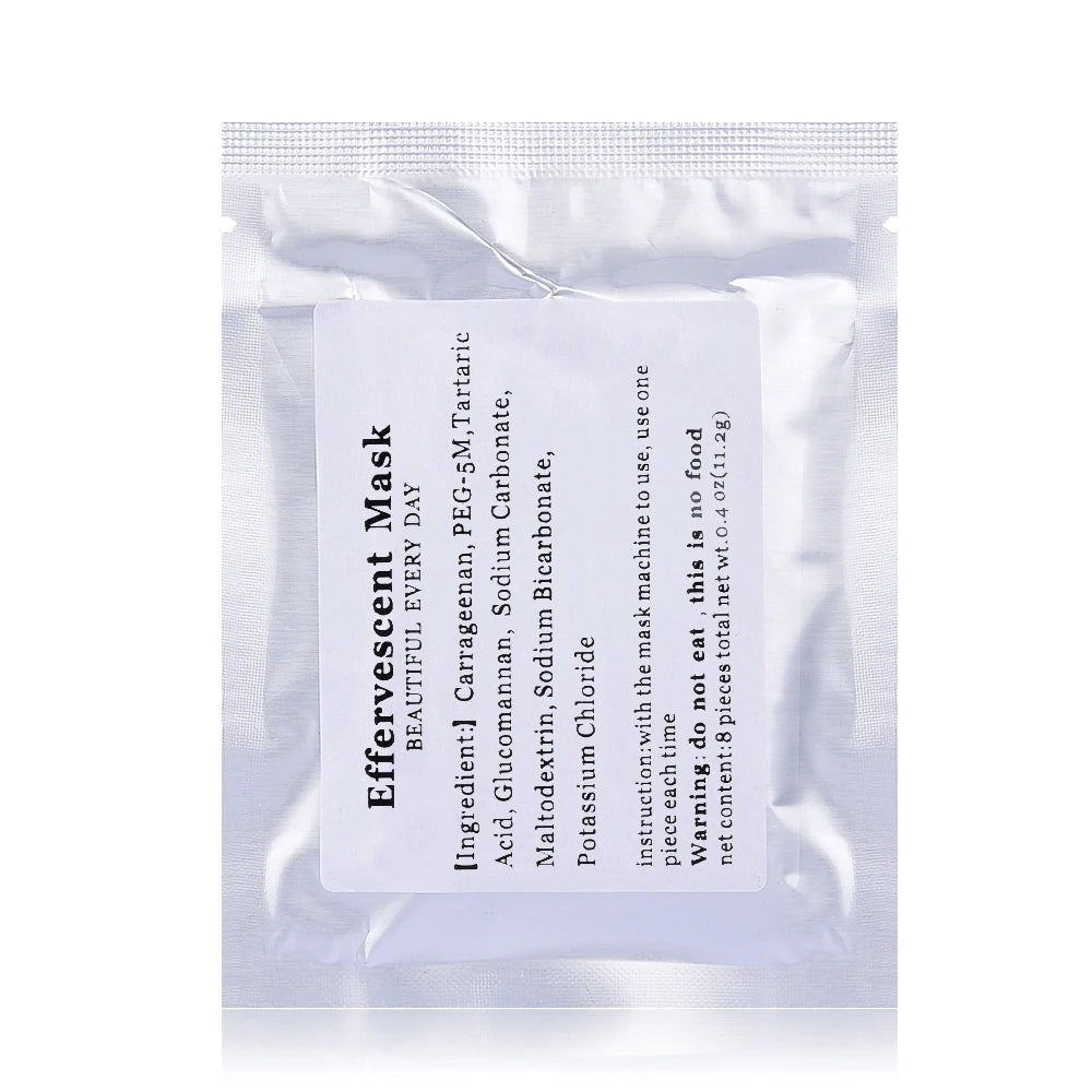 DIY Facial Automatic Mask Machine Use Effervescent Collagen Tablets Anti Aging Wrinkle Hydrating Whitening Fruit Vegetable Maker