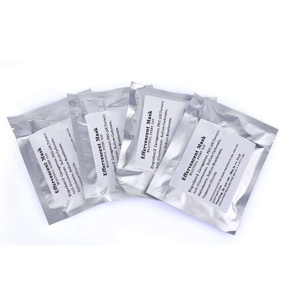 DIY Facial Automatic Mask Machine Use Effervescent Collagen Tablets Anti Aging Wrinkle Hydrating Whitening Fruit Vegetable Maker